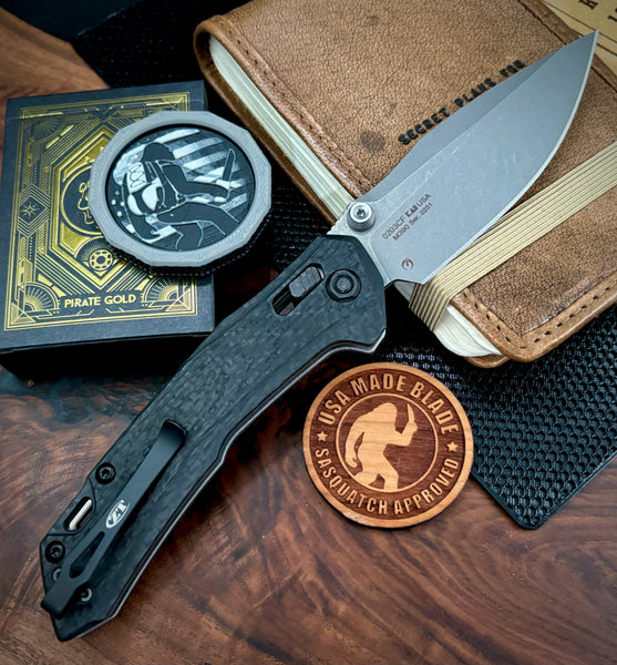 ZT0203CF Sprint Run Duralock with Black Carbon Fiber and M390
