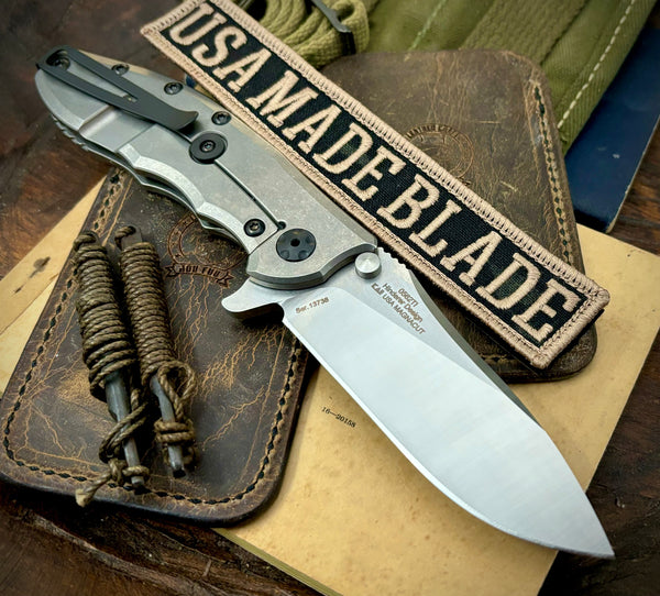 Zero Tolerance ZT0562TI Full Titanium Handles Magnacut Steel | USA MB