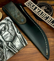 T.M. Hunt Custom Yuma with Black G10 with O1 Steel - USA MB