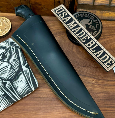 T.M. Hunt Custom Yuma with Black G10 with O1 Steel - USA MB