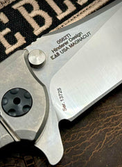 Zero Tolerance ZT0562TI Full Titanium Handles Magnacut Steel - USA MB