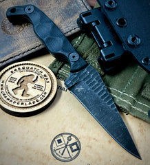 Stroup Knives Mini with Black G10 - USA MB