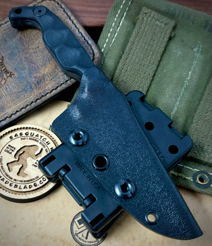 Stroup Knives Mini with Black G10 - USA MB