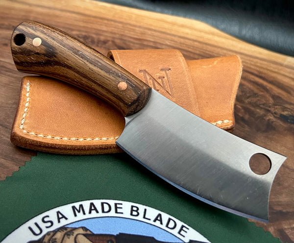 Nicholas Nichols Knives Mini Cleaver 2.7 Nitro-V Fixed Blade