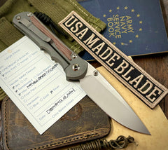 Chris Reeve Large Inkosi with Natural Micarta Inlay 12/19/2024 Magnacut - USA MB