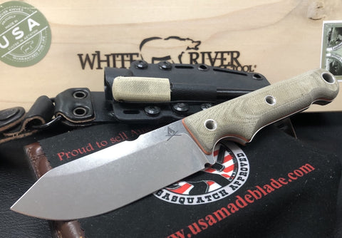 White River Knives Firecraft FC 4" S35VN - USA Made Blade