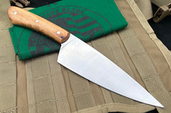 Nicholas Nichols 6" Chef Knife with Applewood Handles and Nitro-V - USA MB