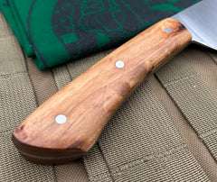 Nicholas Nichols 6" Chef Knife with Applewood Handles and Nitro-V - USA MB
