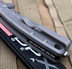DPX Hest Folder Urban Titanium Framelock S35VN Blade - USA Made Blade