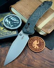 ZT0203CF Sprint Run Duralock with Black Carbon Fiber and M390 Blade