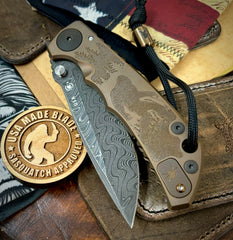 Bronze Spartan Blades Harsey Folder Sasquatch V2 Special Edition with Chad Nichols Dama - USA MB