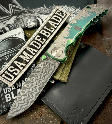 Spartan Blades Harsey Folder Sasquatch Special Edition with Chad Nichols Dam #194