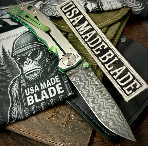 Spartan Blades Harsey Folder Sasquatch Special Edition with Chad Nichols Dam #194