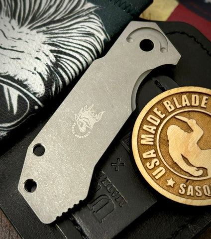 Hinderer GEN 2 Half Track Textured TI Working Finish Scale