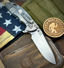 Hinderer XM-18 3.25 Spearpoint Stonewashed Red G10 S45VN