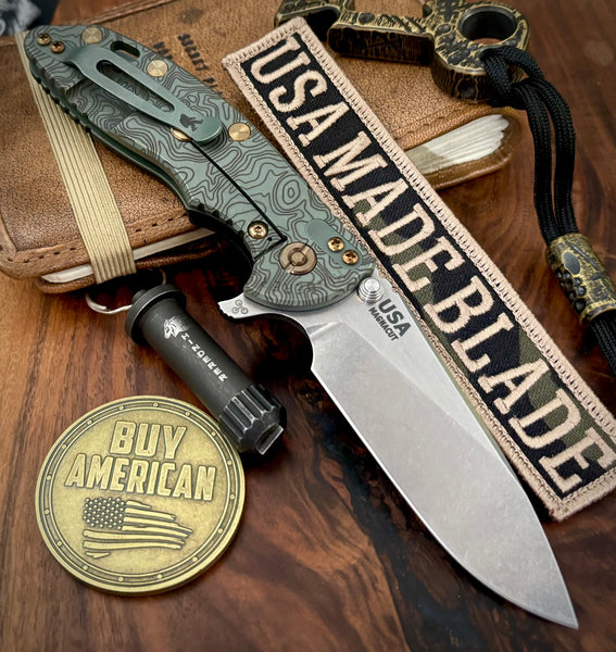 Topo Ti Ammo Can Green Hinderer XM-18 3.5