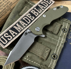 Hinderer XM-18 3.0" Harpoon Tanto OD G10 Working Finish S45VN Blade Battle Bronze Ti