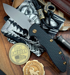 High Res Battle Purple Hinderer XM-18 3.5 Spanto Black G10 Customized Working Finish Ti Working Finish Magnacut Blade Bronze Out HW