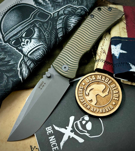 Swerve Pattern McNees Knives Mac-2 3.5