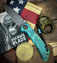 ItisntDan Toxic Squatch Ring and Spartan Blades Harsey Folder V2 Special Edition Toxic Squatch with Chad Nichols Dama #43