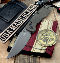 Zero Tolerance ZT0512DL Duralock with OD Canvas Micarta Handles and CruWear Blade - USA MB