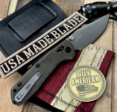 Zero Tolerance ZT0512DL Duralock with OD Canvas Micarta Handles and CruWear Blade - USA MB