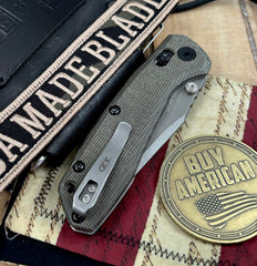 Zero Tolerance ZT0512DL Duralock with OD Canvas Micarta Handles and CruWear Blade - USA MB