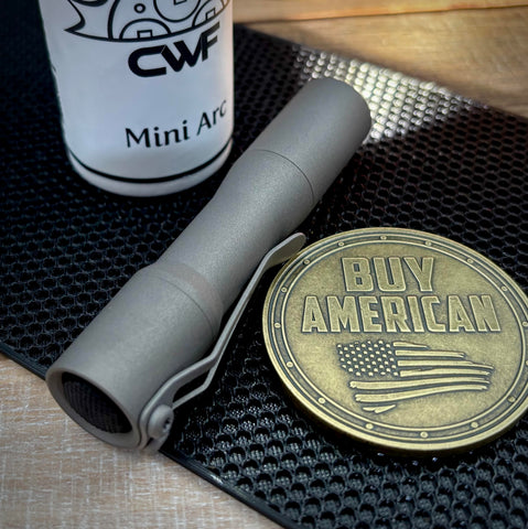 CWF Mini Arc in Stonewashed Titanium - USA MB