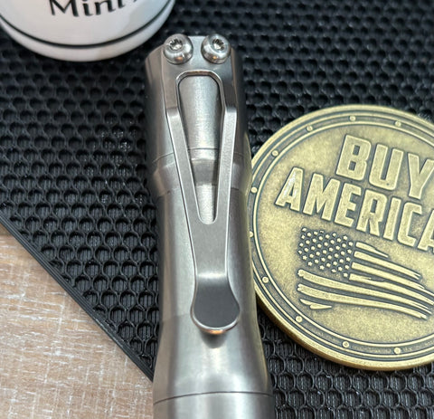 CWF Mini Arc in Tumbled Titanium - USA MB