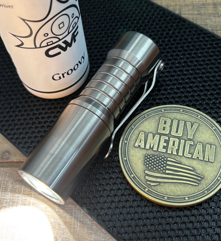 CWF Groovy Arcadian with Machined Titanium - USA MB