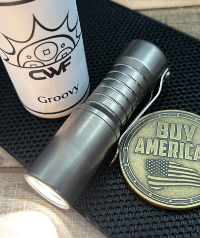 CWF Groovy Arcadian with Tumbled Titanium - USA MB