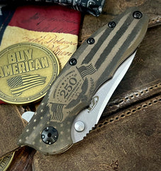 250th Prototype 2 Bronze Stars & Stripes ZT0562TI with Magnacut Blade