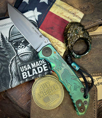 Toxic Squatch Spartan Blades Harsey Folder Special Edition Version 2 MAGNACUT Blade #60