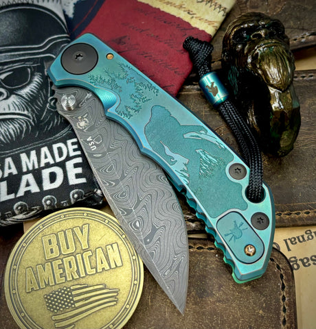 ItisntDan Toxic Squatch Ring and Spartan Blades Harsey Folder V2 Special Edition Toxic Squatch with Chad Nichols Dama #71