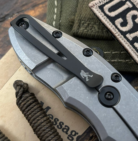 American Squatch Zero Tolerance ZT0562TI Full Titanium Handles Magnacut Steel