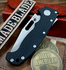 Demko Knives AD20 Slim Clip Point Black G10 in Magnacut - USA MB