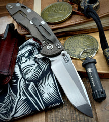 Hinderer XM-18 3.5 Spanto Battle Bronze Ti Red G10 Stonewashed Magnacut Blade
