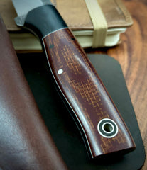 Fiddleback Forge Bear Paw PB&J Burlap with Black Bolster
