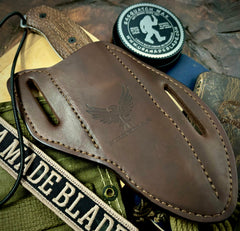 Freeman 4" Gen II Fixed Blade with Magnacut Steel Blade and Brown Burlap Micarta - USA MB