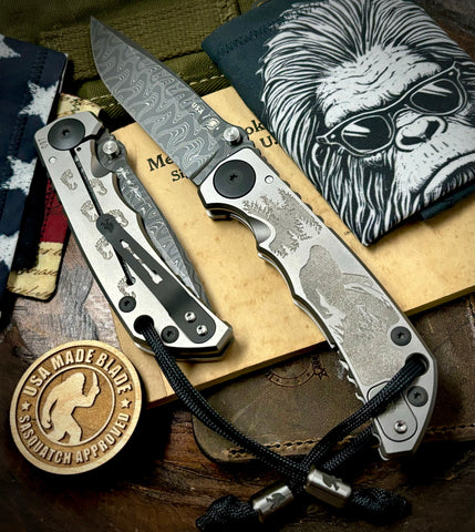 Spartan Blades Harsey Folder Sasquatch V2 Special Edition with Chad Nichols Dama - USA MB