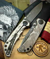 Spartan Blades Harsey Folder Sasquatch V2 Special Edition with Chad Nichols Dama