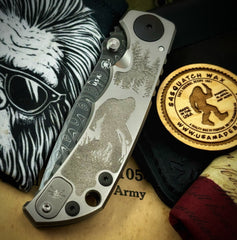 Spartan Blades Harsey Folder Sasquatch V2 Special Edition with Chad Nichols Dama