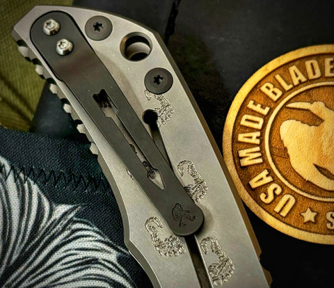 Spartan Blades Harsey Folder Sasquatch V2 Special Edition with Chad Nichols Dama