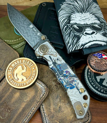 Spartan Blades Harsey Folder Ronin Tactics Long Gunner Edition Dam Blade