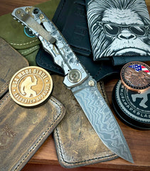 Spartan Blades Harsey Folder Ronin Tactics Long Gunner Edition Dam Blade