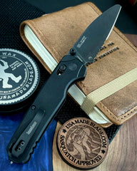 NEW Kershaw Bel Air XL-EMT 6110EMT Magnacut Blade with Duralock and Black G10 Handles and Glass Breaker