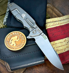 Hinderer Eklipse 3.5" Spearpoint Black G10 Stonewashed S45VN