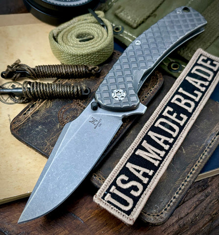 Nicholas Nichols 3.5" Guppy Frag Ti with Magnacut Blade