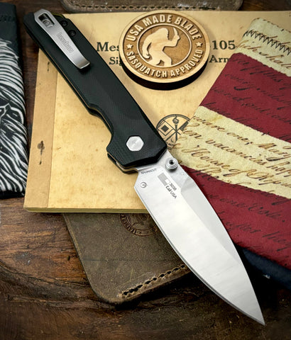 Kershaw 3038 Iridium Button Lock Folder with Magnacut Steel and Black G10