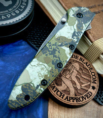 NEW Kershaw Leek Kings CAMO Handles with 14C28N Blackwash Blade